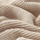 Manta em Tricot Tamanho: 100X80 cm