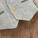 Conjunto Colete e Macacão em Tricot - 2pçs