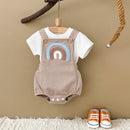 Conjunto Macacão e T-shirt - 2pçs