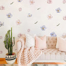 Adesivos de Parede Florais Boho