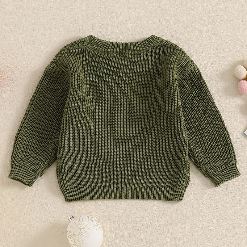 Casaco Suéter em Tricot