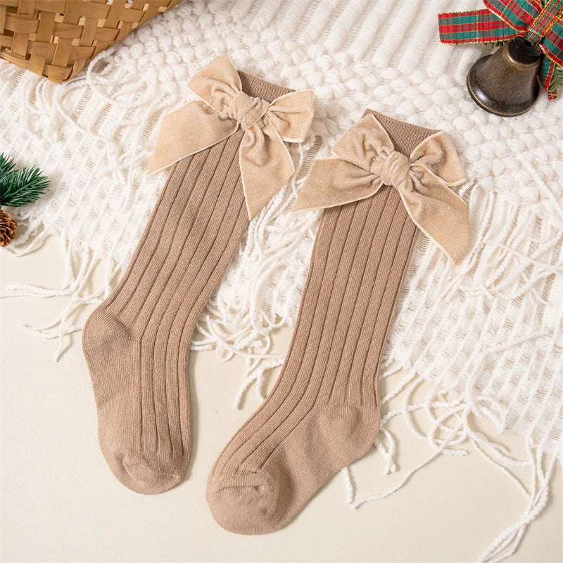 Meias em Algodão Brilhantes