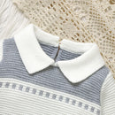 Macacão Manga Longa em Tricot