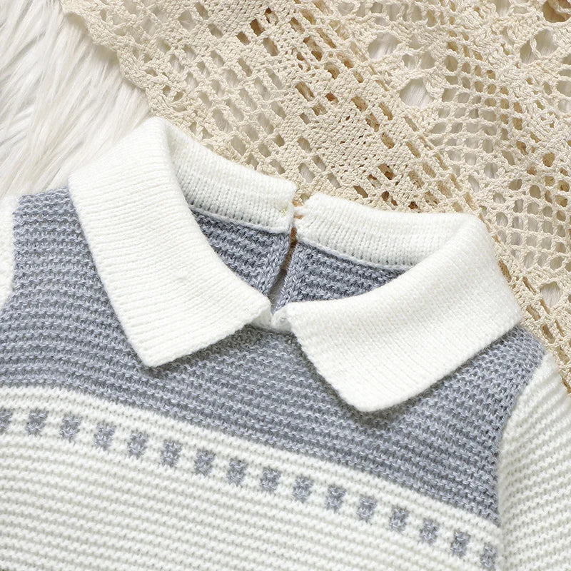 Macacão Manga Longa em Tricot
