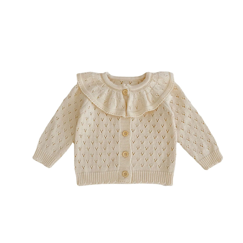Casaco Cardigan em Tricot