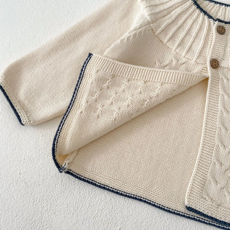 Casaco em Tricot Jacquard
