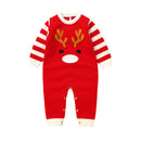 Macacão Manga Longa em Tricot Natalino