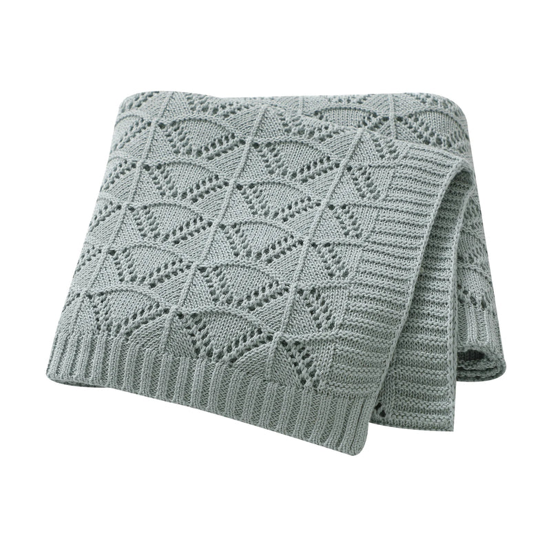 Manta em Tricot Tamanho: 90X70 cm