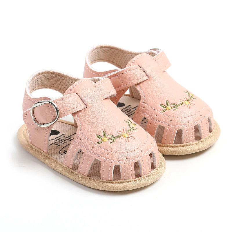 Sandália Infantil Floral