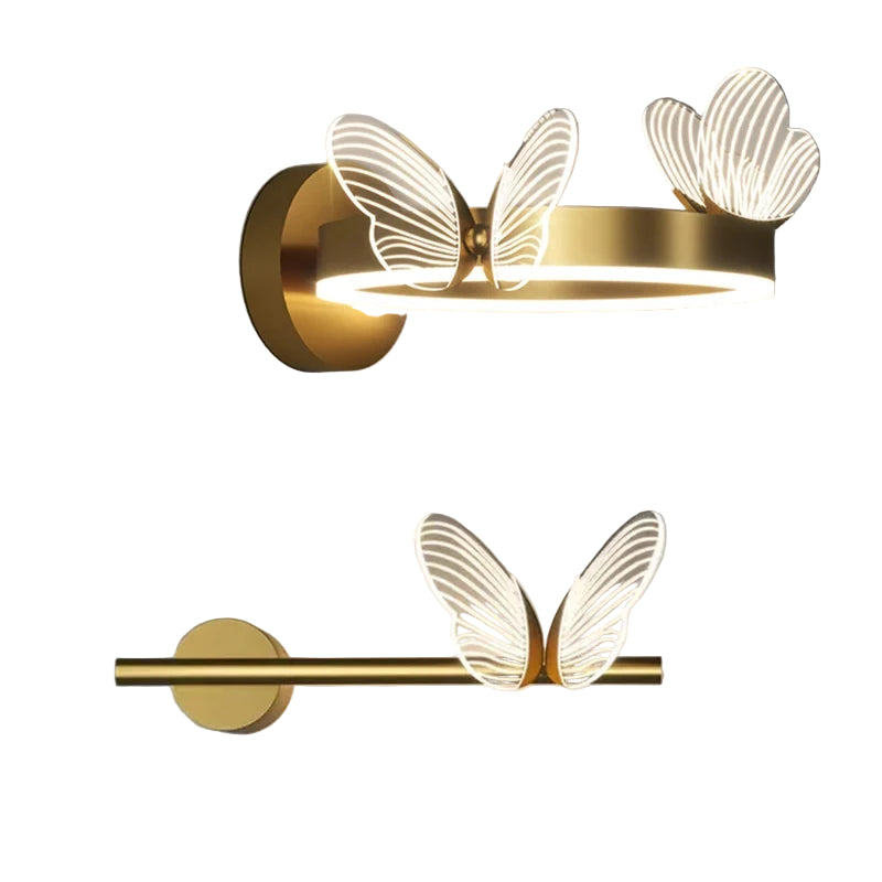 Luminária de Parede LED Borboleta