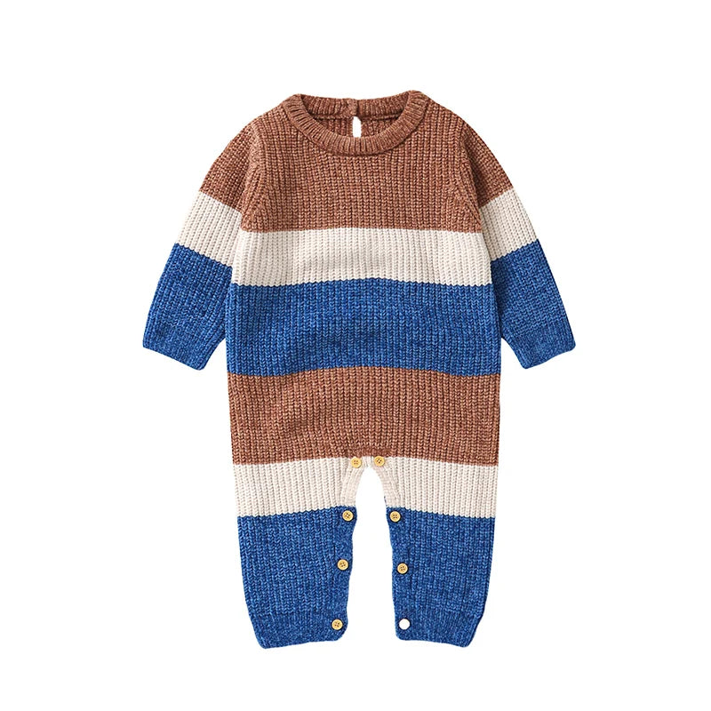 Macacão Manga Longa em Tricot