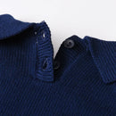 Conjunto Casaco Suéter e Calça em Tricot - 2pçs