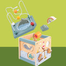 Cubo de Atividades em Madeira 5 em 1