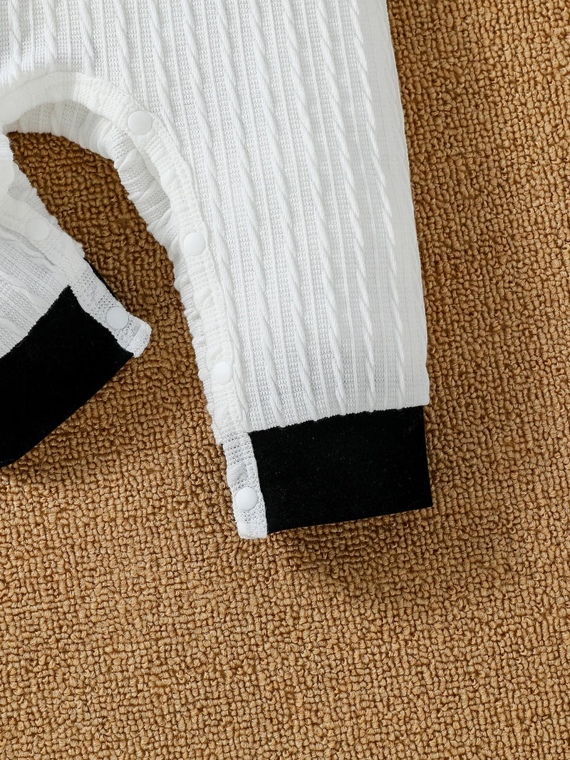 Macacão Manga Longa em Tricot