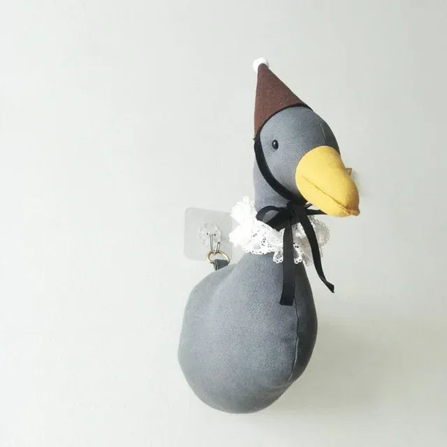 Decoração de Parede Cisne e Pato Nórdico para Quarto Infantil