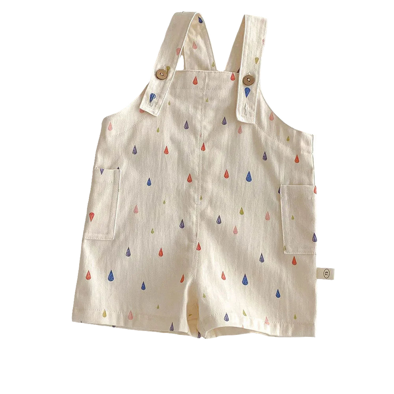 Jardineira Gotas Coloridas