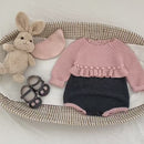 Macacão Manga Longa em Tricot