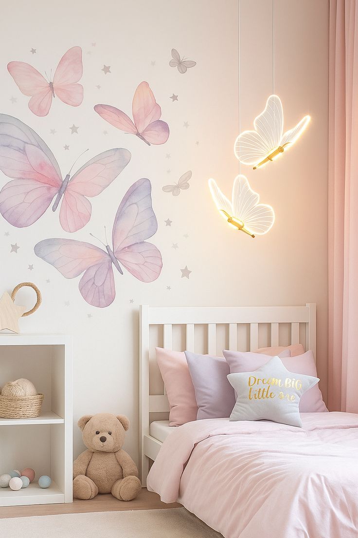 Led Pendente de Borboleta